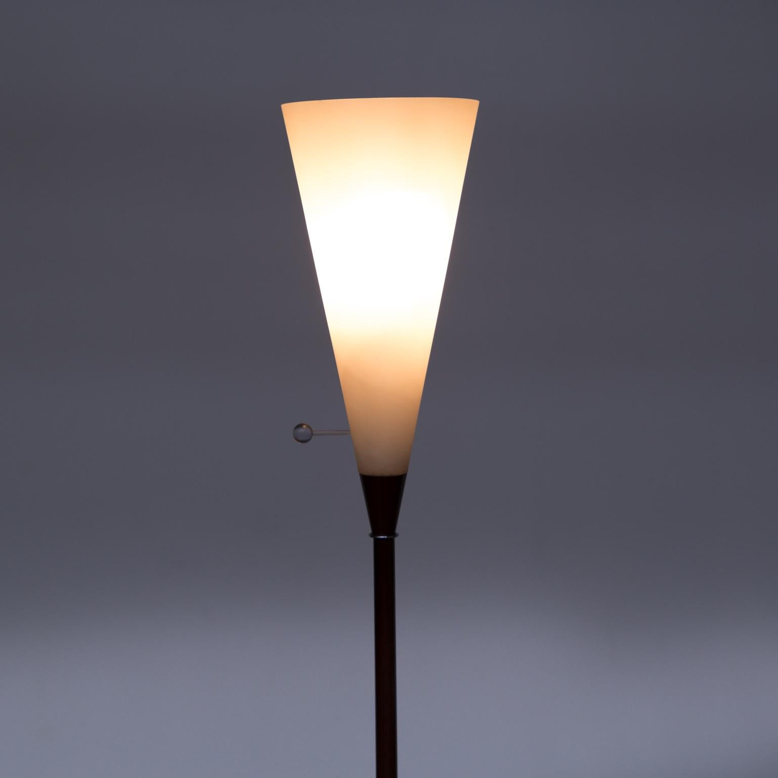 Dutch 1980s Frans Van Nieuwenborg ‘Ambian’ Floor Lamp for Indoor For Sale