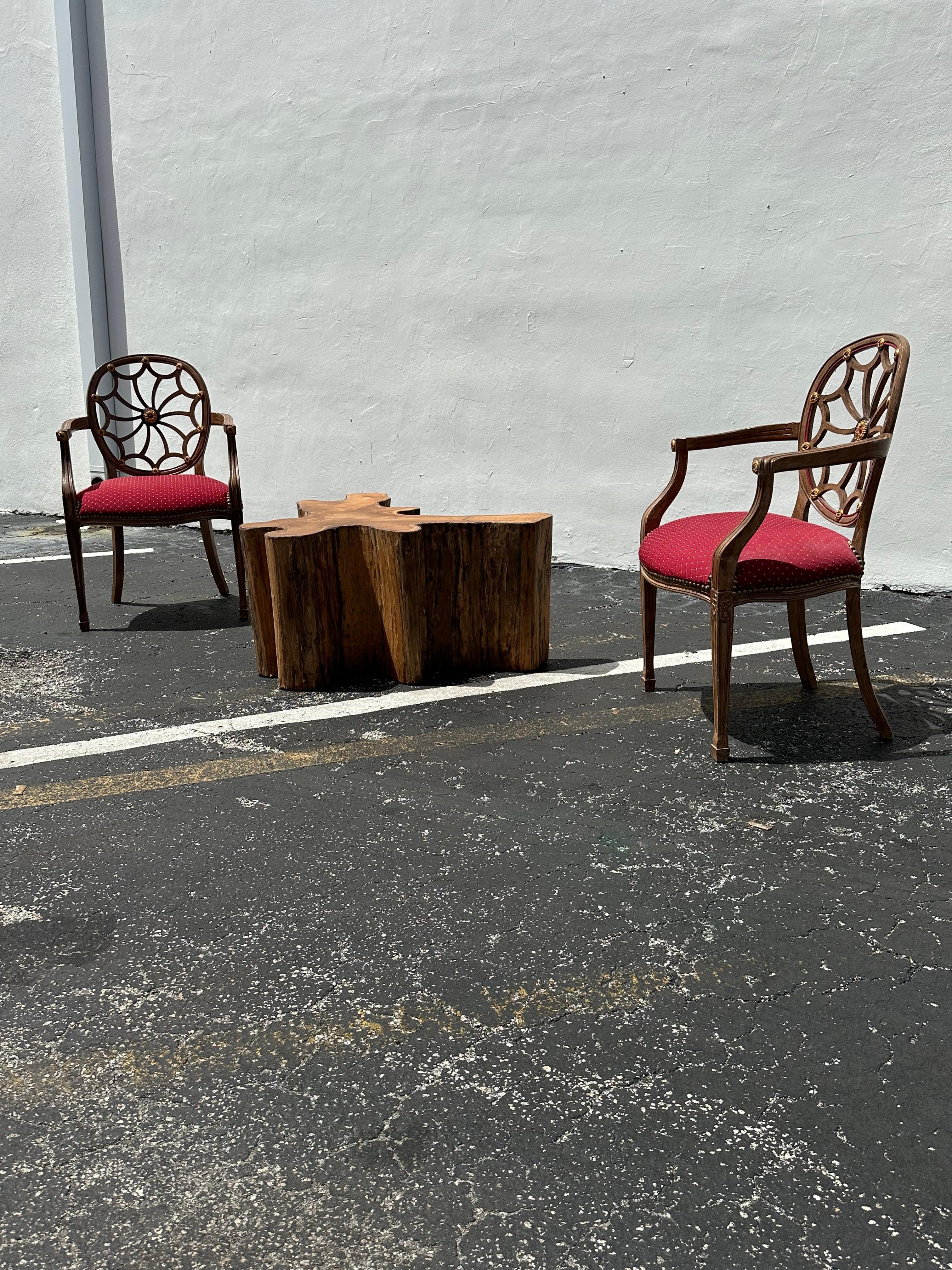 1980er Jahre Freiform-Couchtisch aus Teakholz mit lebendiger Kante im Angebot 6