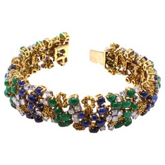 Bracelet français des années 1980 par Andre Vassort
