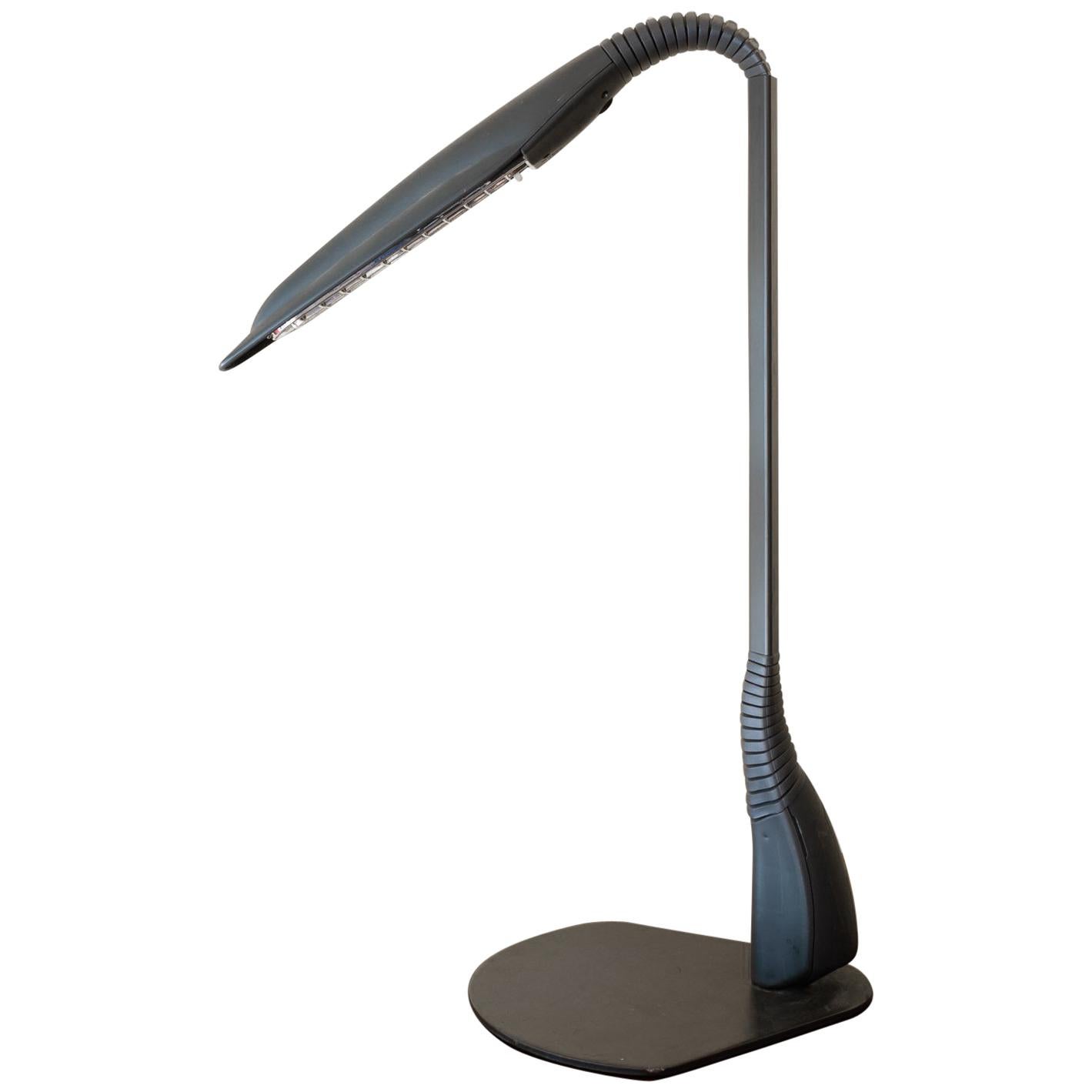 1980s French LED Cobra Desk Lamp by Philippe Michel for Manade