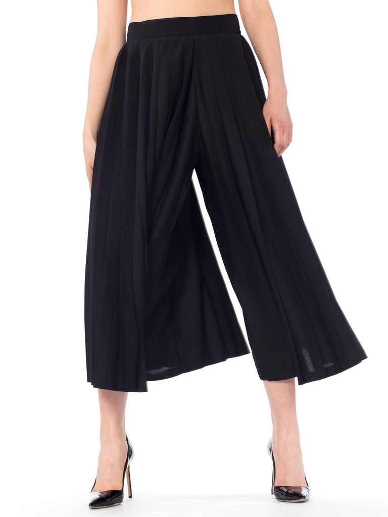 1980s Fully Pleated Trousers at 1stDibs