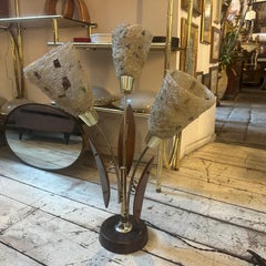 1980s Gaetano Pesce Style Modern Metal, Resin and Plastic Italian Table Lamp