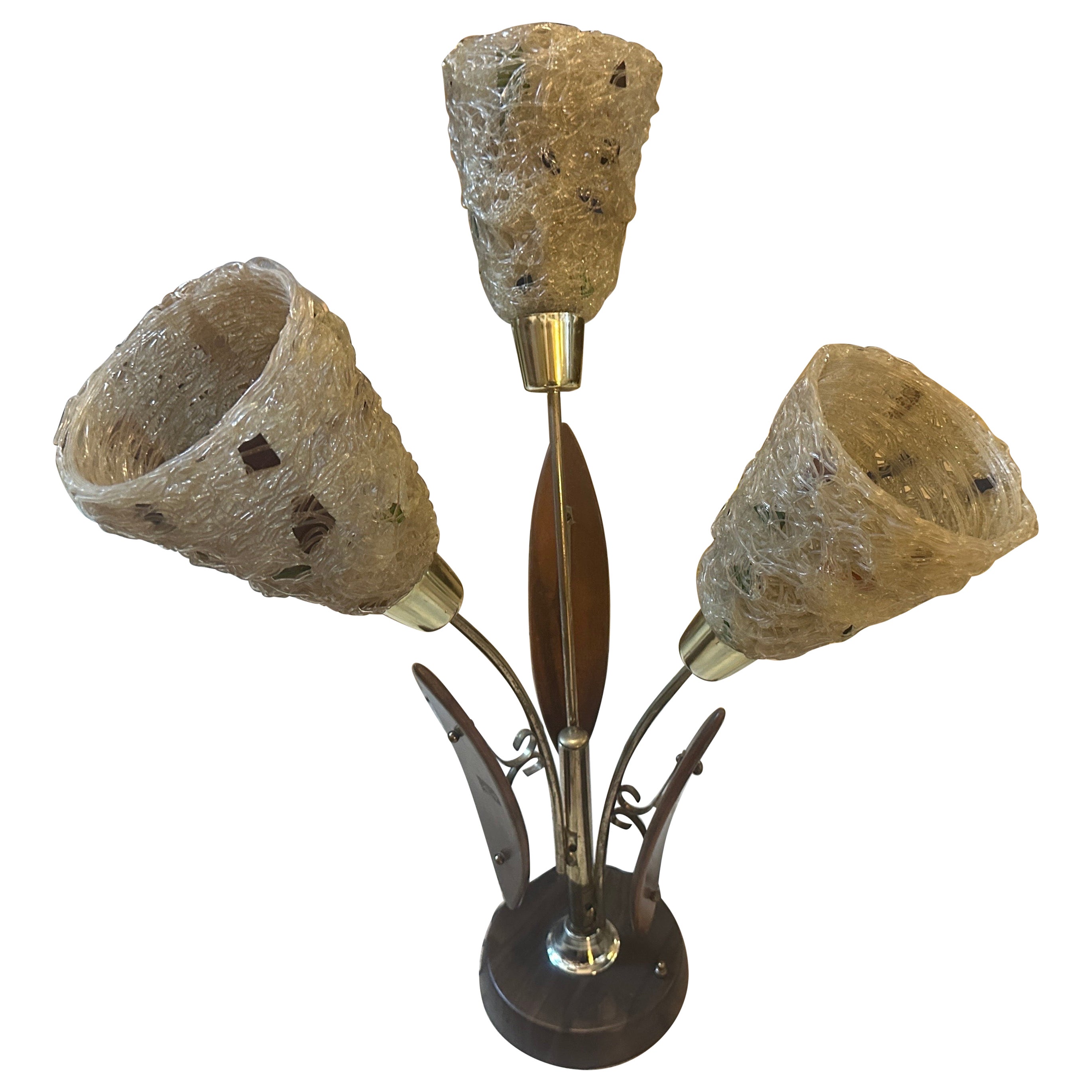 Lampe de bureau italienne moderne en métal, résine et plastique de style Gaetano Pesce des années 1980