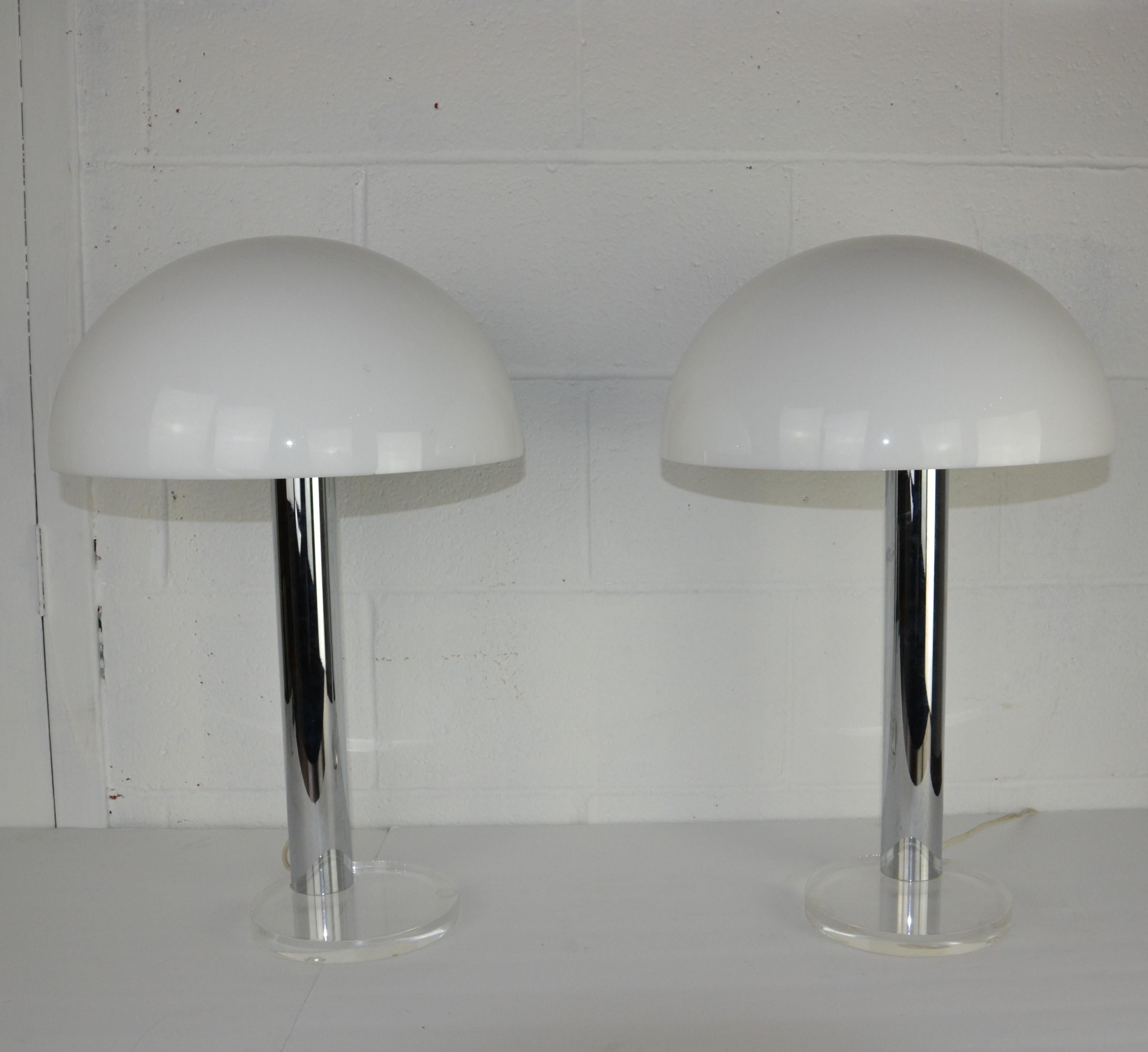 Late 20th Century 1980s Gage Cauchois Lamp