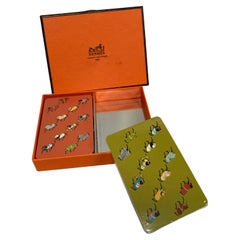 Vintage 1980's Game cards by Hermès