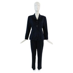 Gaultier Junior Costume rayé des années 1980