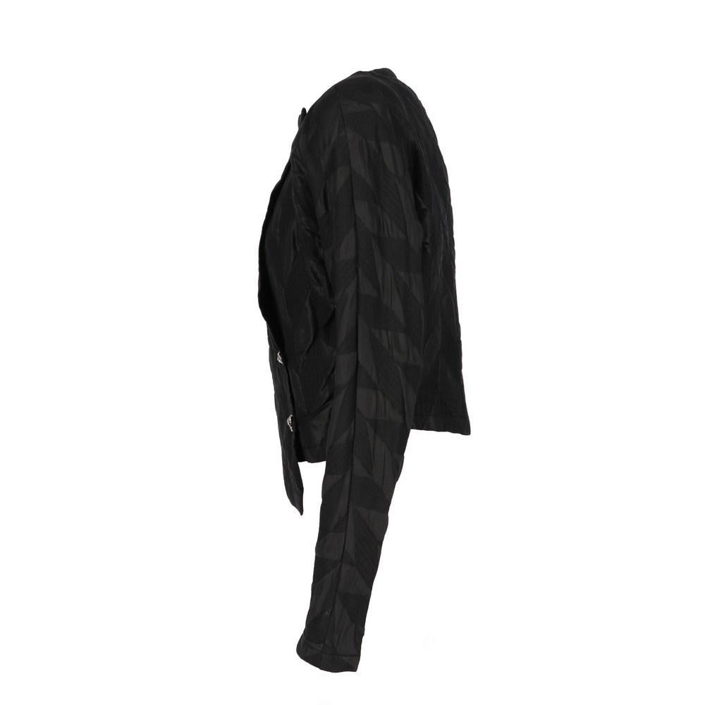 Black 1980s Genny black short jacket