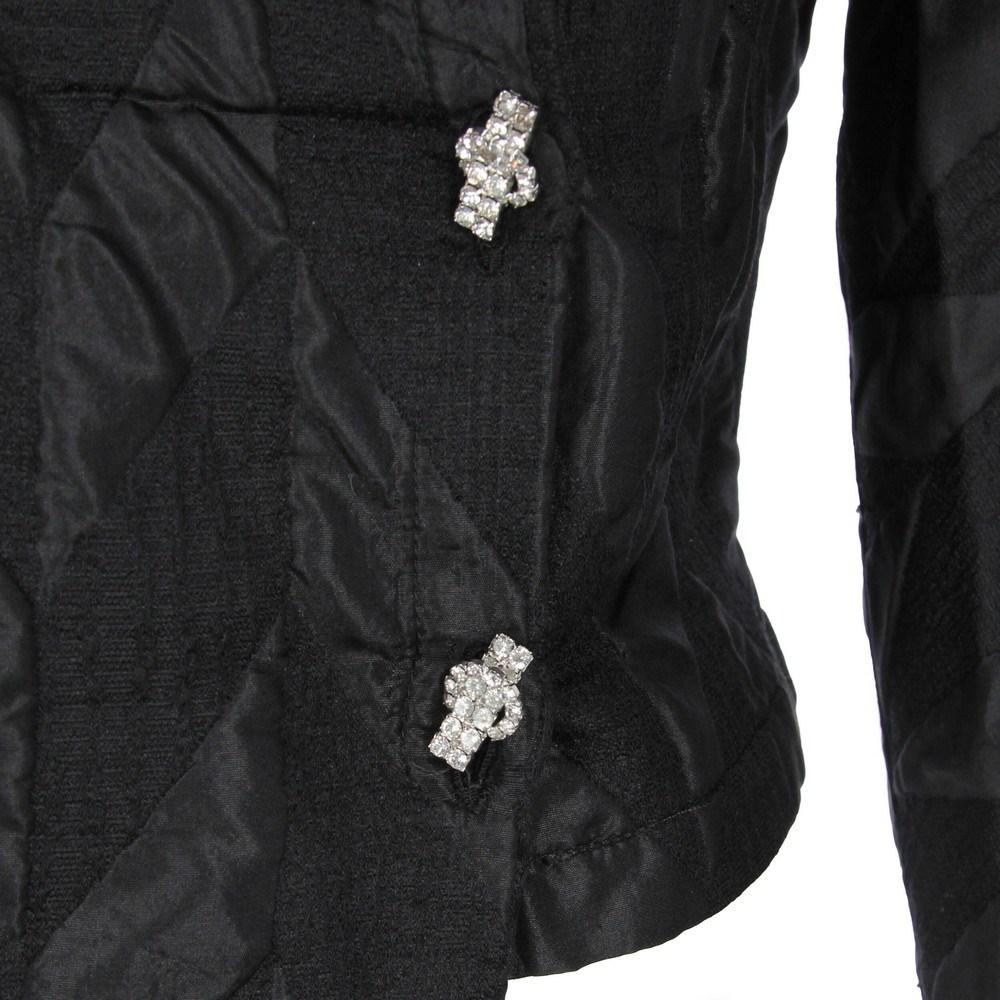 1980s Genny black short jacket In Good Condition In Lugo (RA), IT