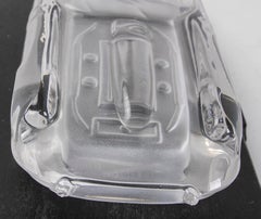Sculpture de voiture en verre allemande des années 1980 par Magic Cristal