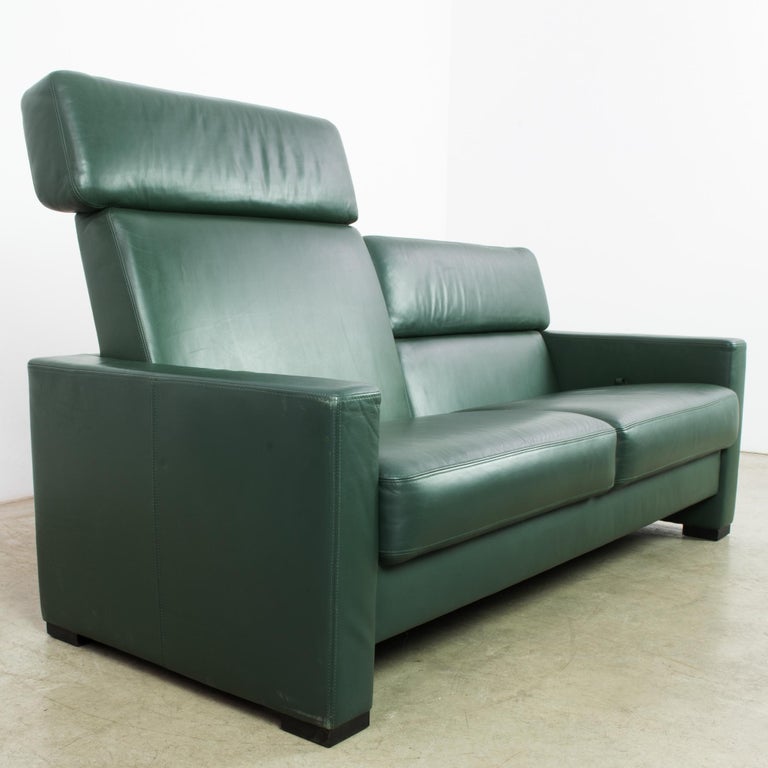 1980s German Leather Sofa by Brühl at 1stDibs | german leather sofas
