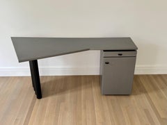 1980s German Post-Modern Interlübke DUO Writing Desk by Peter Maly