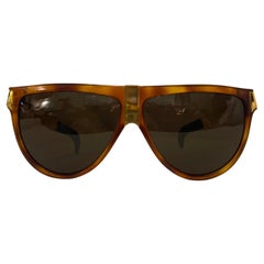 1980S Gianfranco Ferre Tortoise Frame Sunglasses