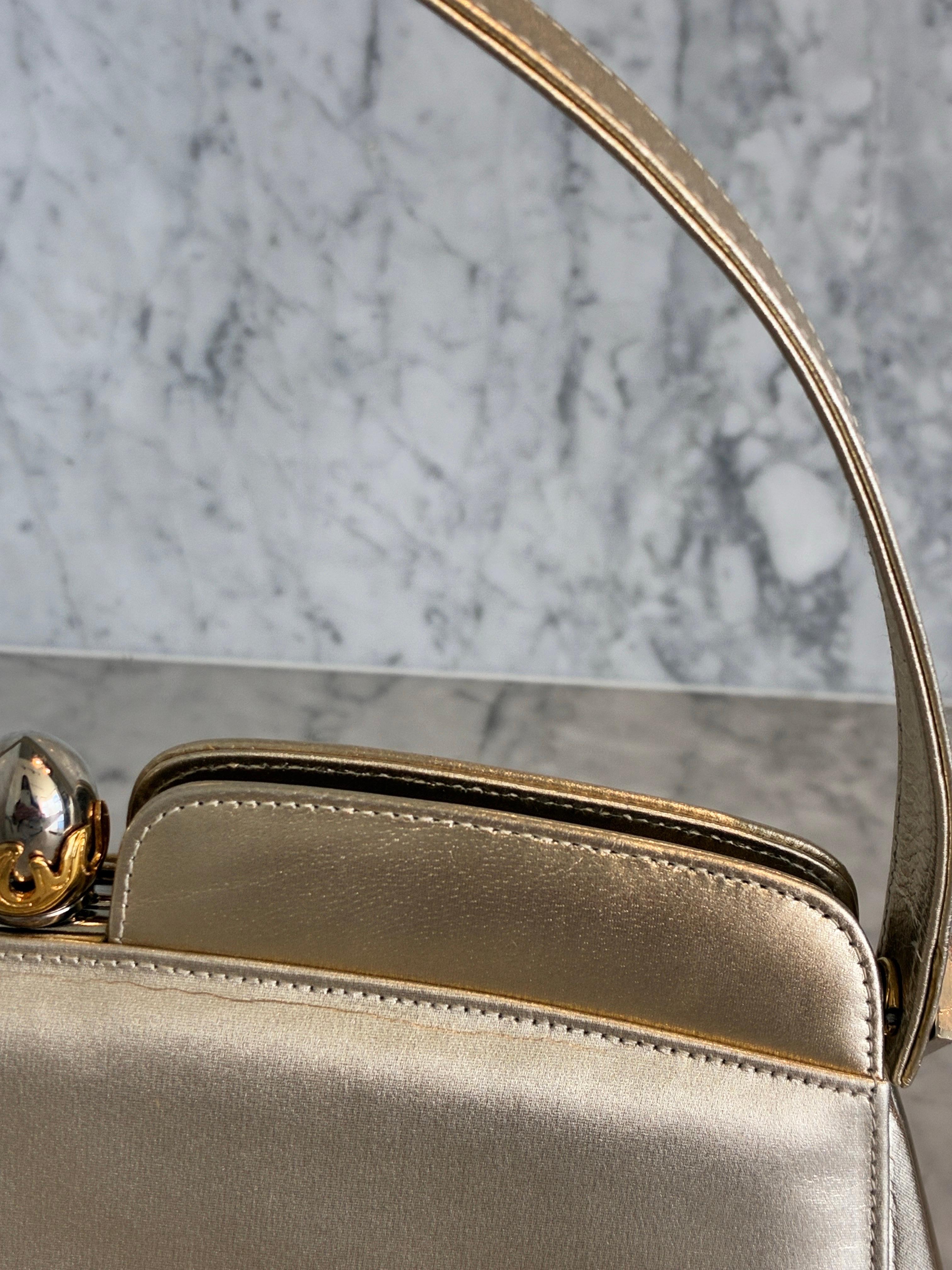 Borsa in oro anni '80 di Gianmarco Lorenzi in vendita 5