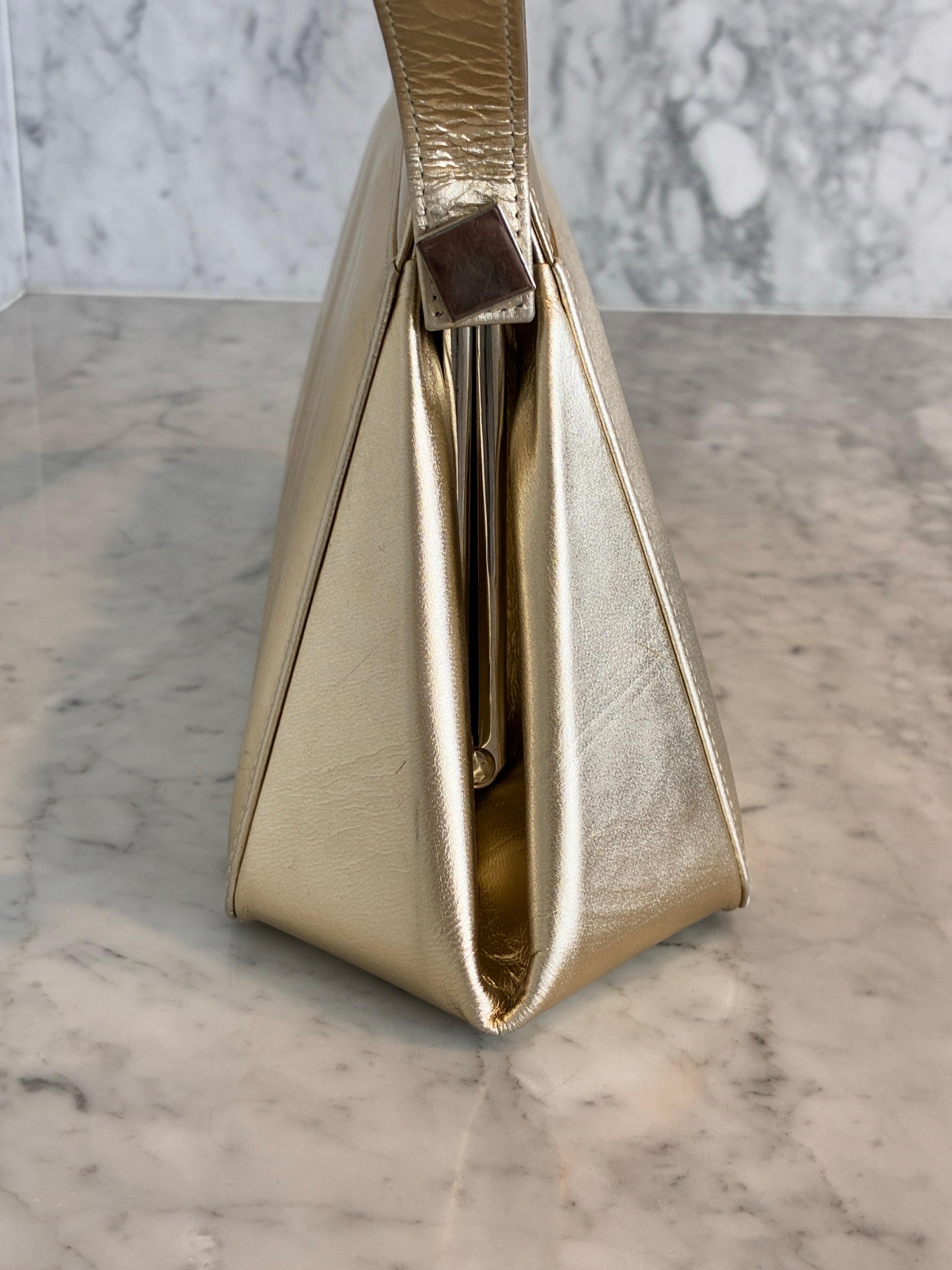 Borsa in oro anni '80 di Gianmarco Lorenzi in vendita 7