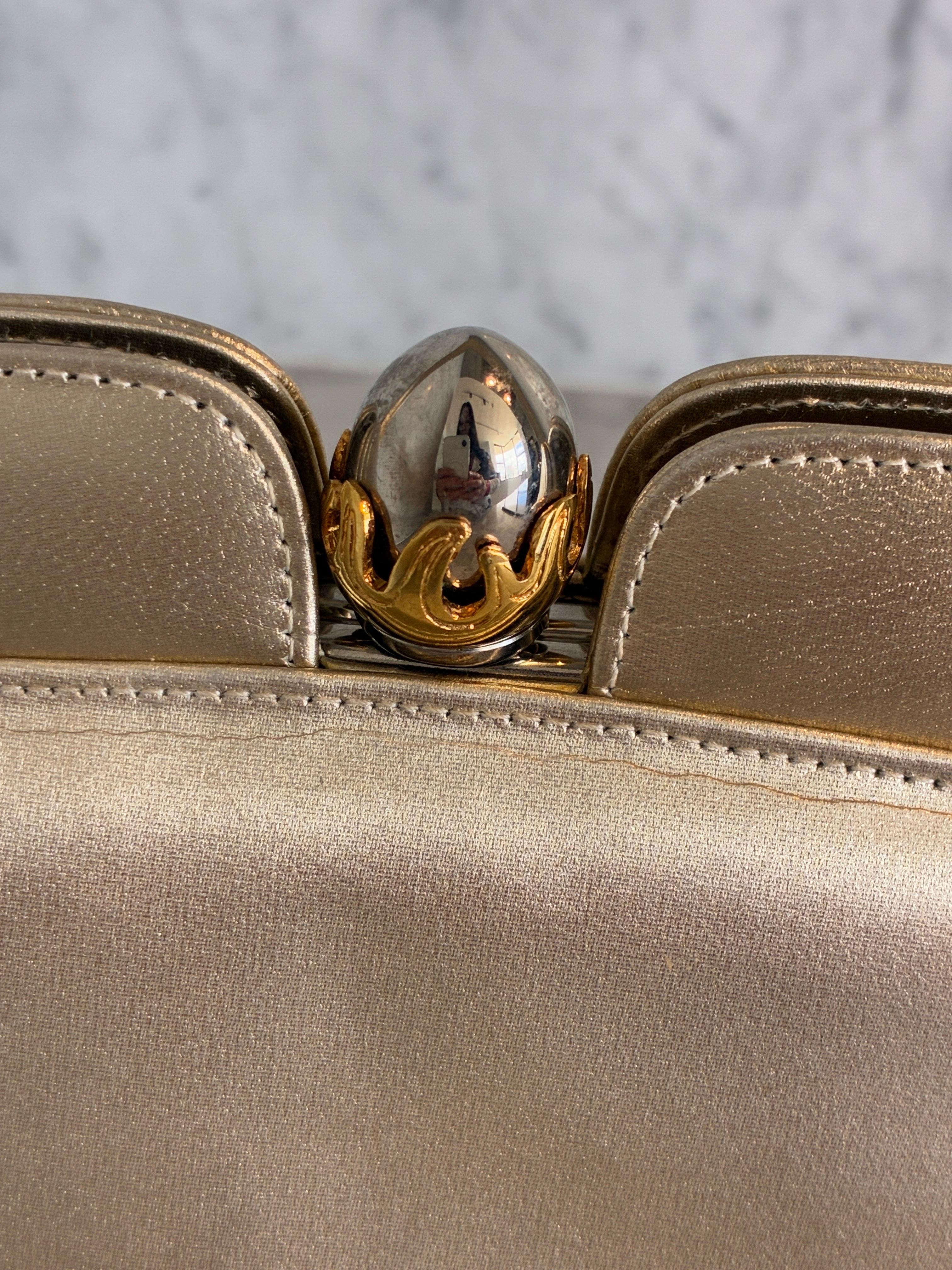 Borsa in oro anni '80 di Gianmarco Lorenzi in vendita 8