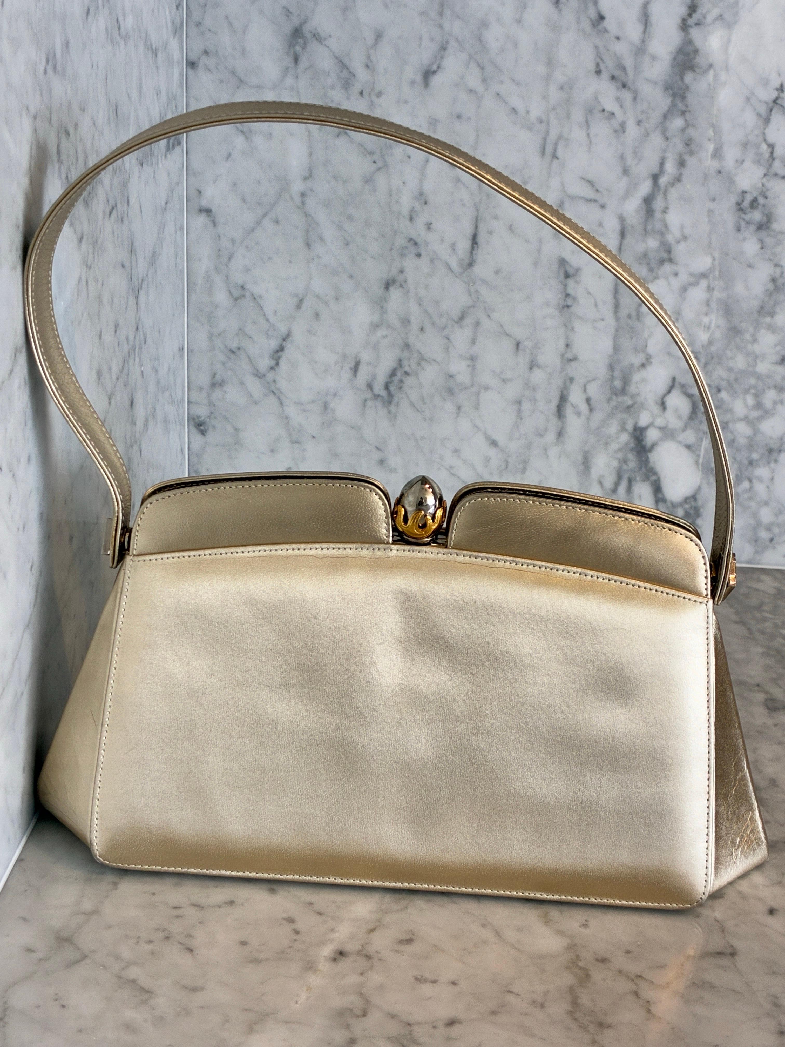 Borsa in oro anni '80 di Gianmarco Lorenzi in vendita 9