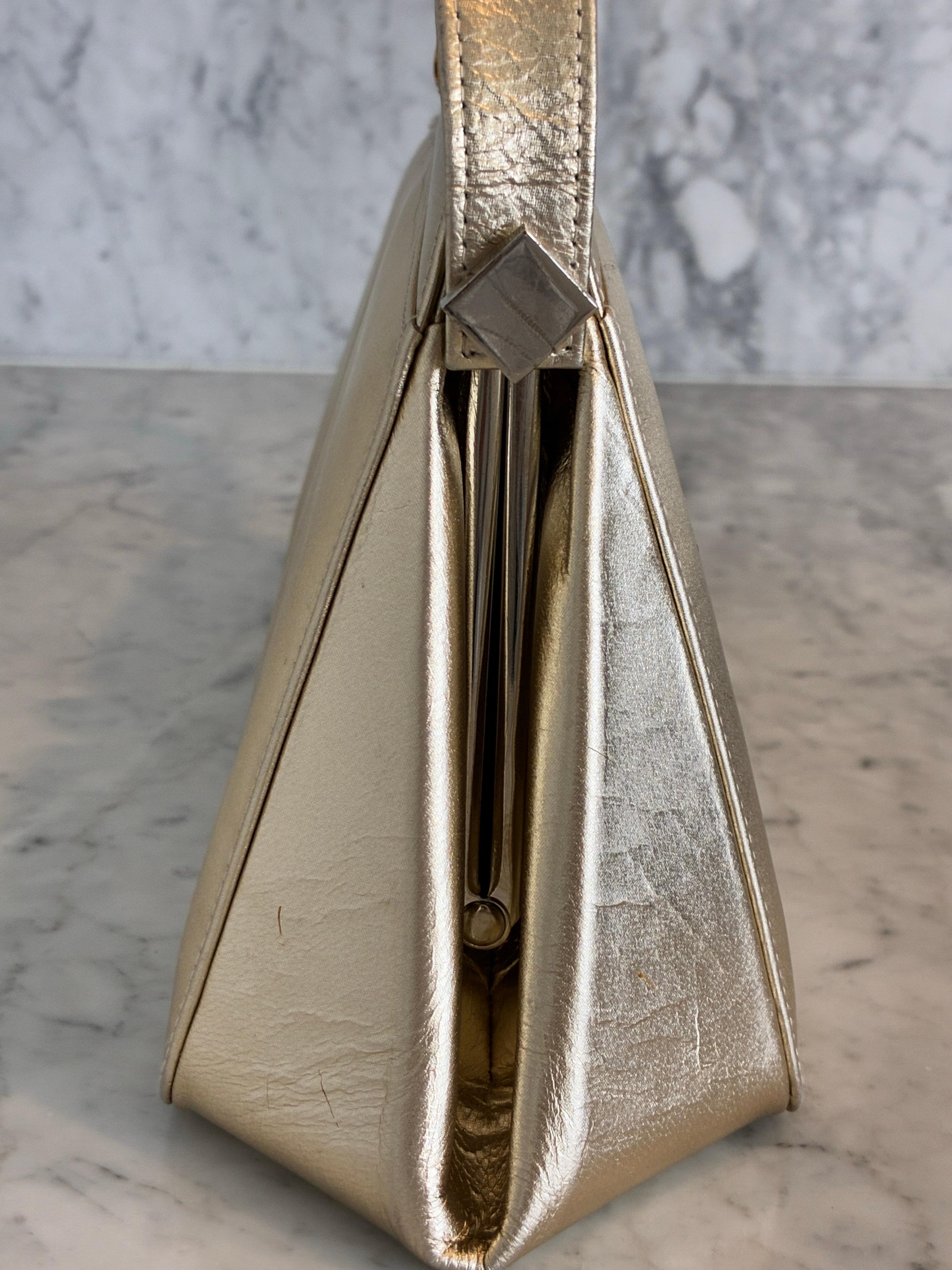 Borsa in oro anni '80 di Gianmarco Lorenzi in vendita 3