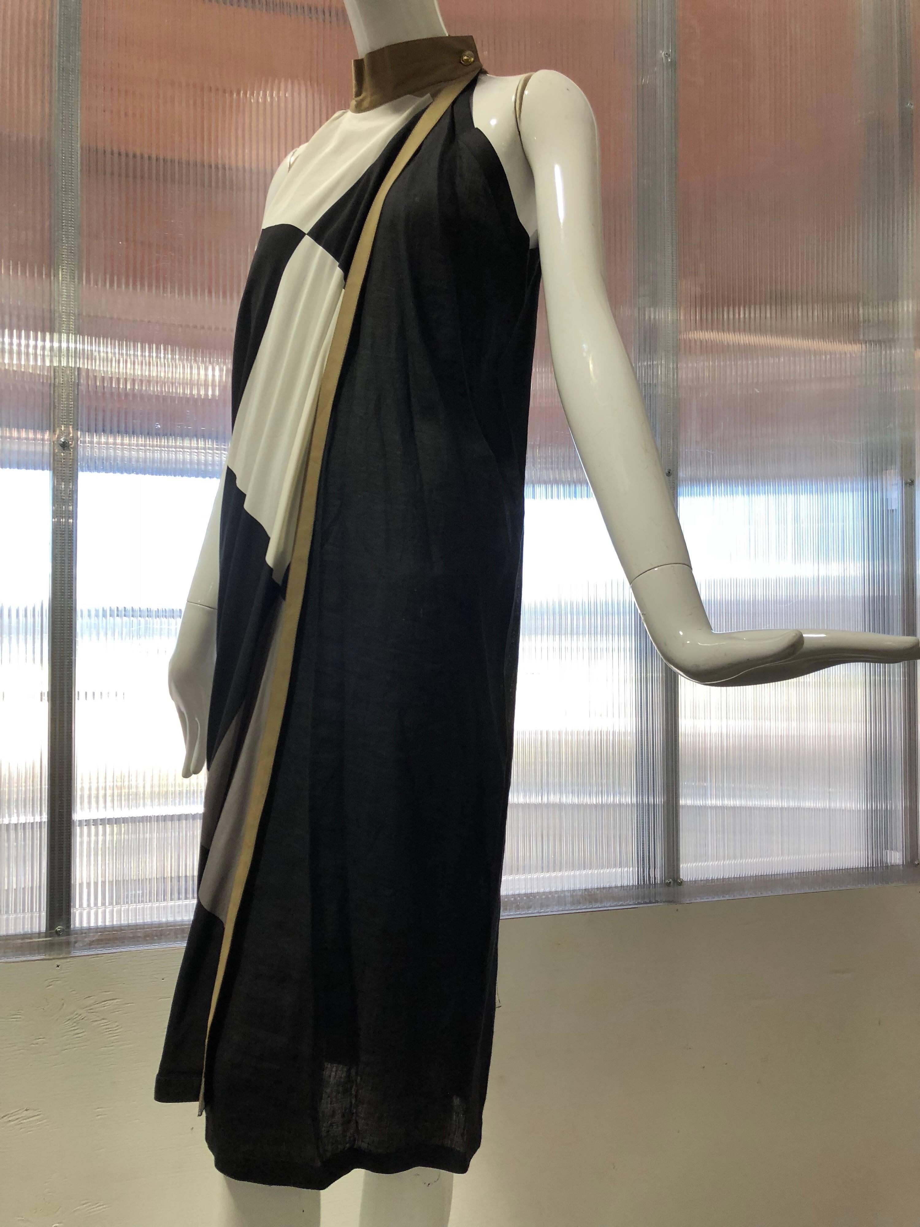 linen sheath overall dress