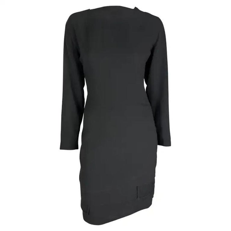 long sleeve closed back prom dress Open back long sleeve gown