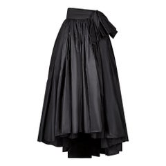 Vintage 1980s Gina Fratini A-Line Taffeta Evening Skirt