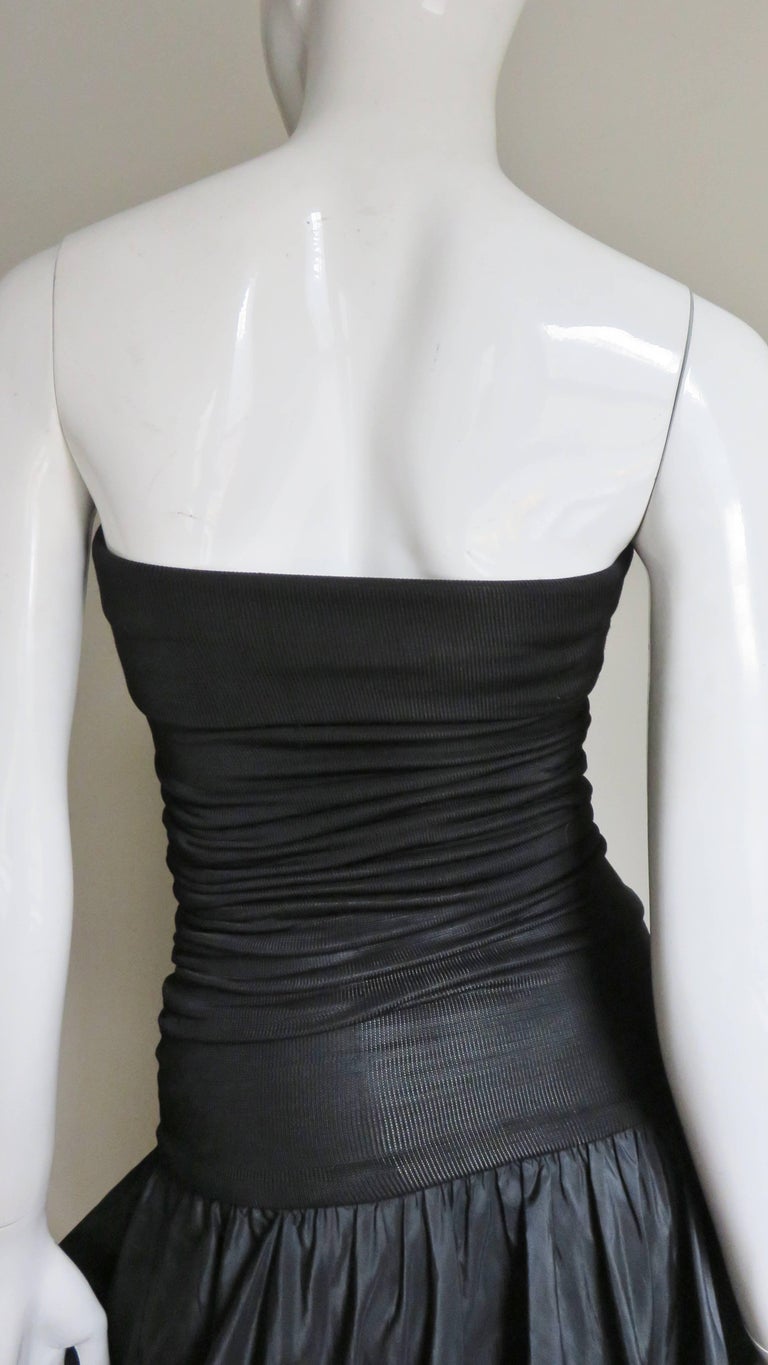 Giorgio Sant 'Angelo Strapless Dress with Bubble Skirt 1980s For Sale ...