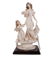 1980s Giuseppe Armani Lady Porcelain Figurine