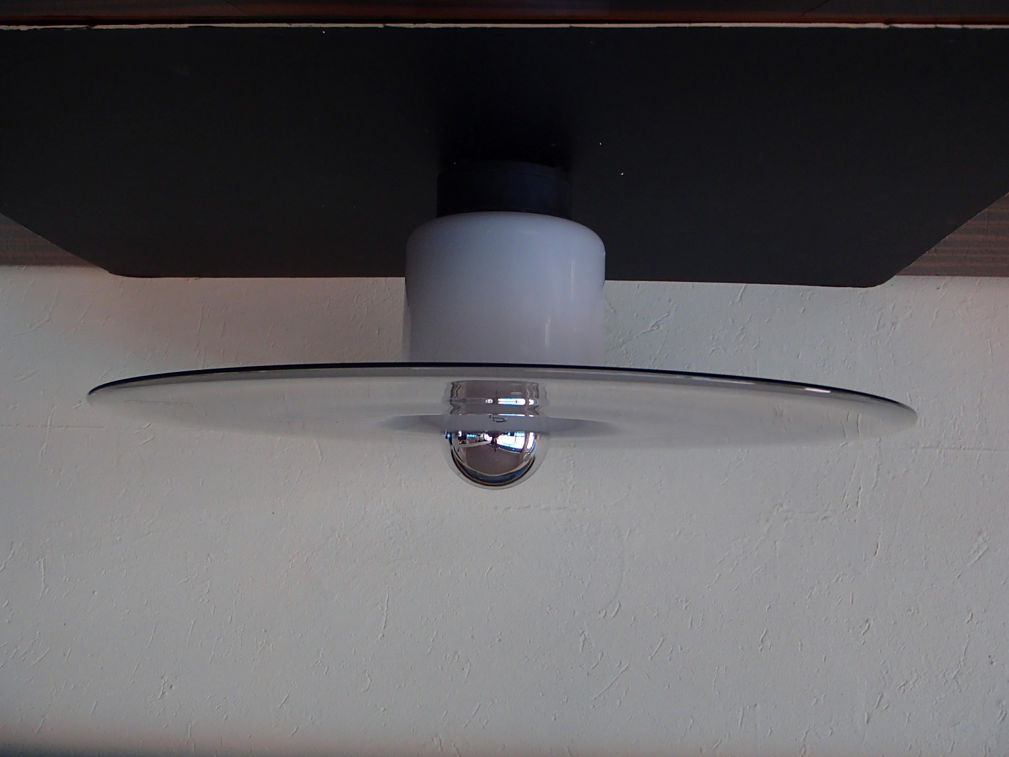 Late 20th Century 1980s Giusto Toso Ceiling Lamp Model Greta
