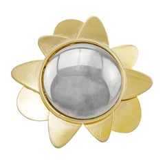 1980er Jahre Givenchy Set aus Ohrringen, Broschen und Manschetten