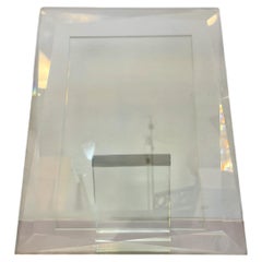 1980s Glass Photo Frame by Fontana Arte