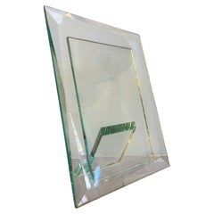 1980s Glass Photo Frame by Fontana Arte