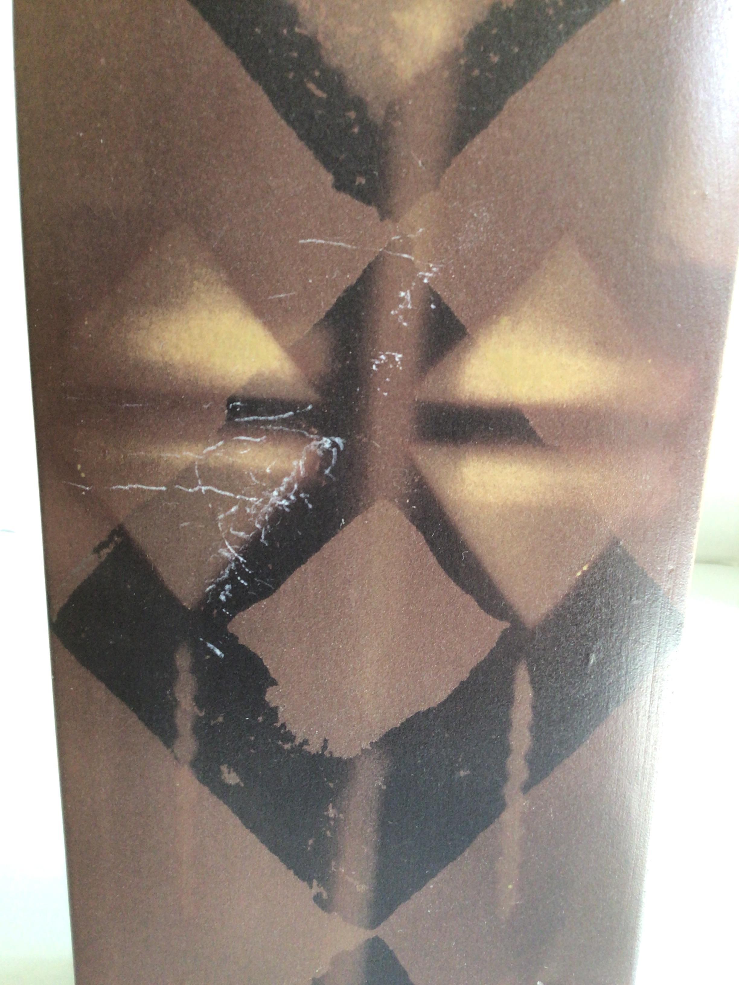 1980s Glazed Ceramic Table Lamp For Sale 4