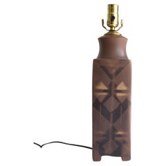 1980s Glazed Ceramic Table Lamp