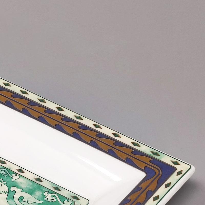 1980s Gorgeous Ashtray or Catch-All in Porcelain by Paloma Picasso for Villeroy For Sale 3