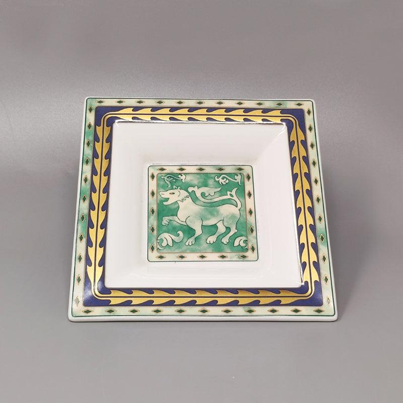 Late 20th Century 1980s Gorgeous Ashtray or Catch-All in Porcelain by Paloma Picasso for Villeroy For Sale