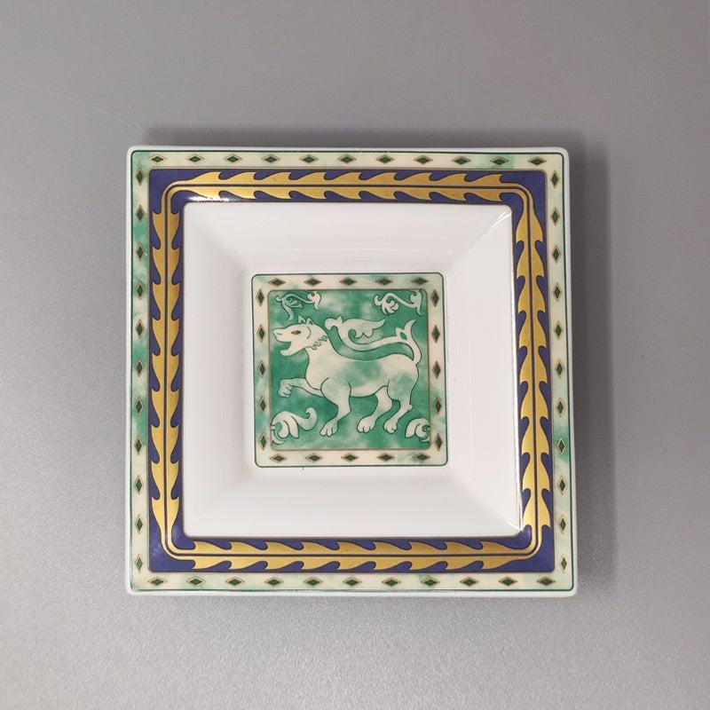 Late 20th Century 1980s Gorgeous Ashtray or Catch-All in Porcelain by Paloma Picasso for Villeroy For Sale