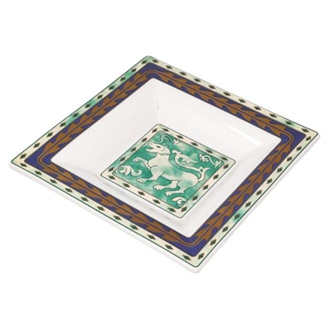 1980s Gorgeous Ashtray or Catch-All in Porcelain by Paloma Picasso for Villeroy For Sale