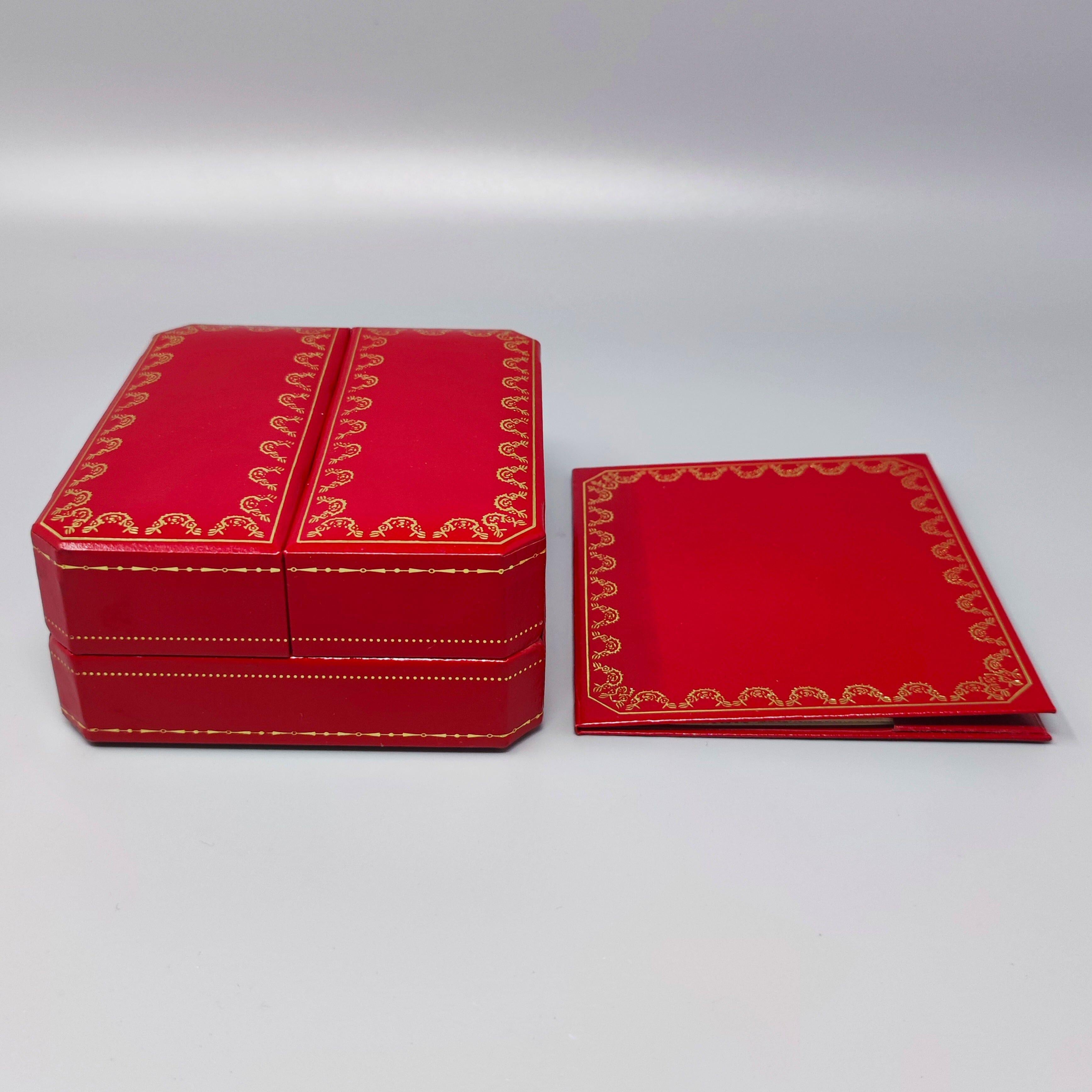 1980s Gorgeous Cartier Alarm Clock. Made in Swiss For Sale 5