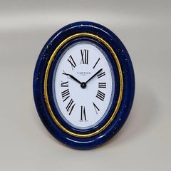 1980s Gorgeous Cartier Alarm Clock. Made in Swiss