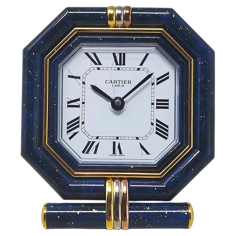 Semca Mid-Century Modern Bronze Sunburst Clock Made in Switzerland at ...