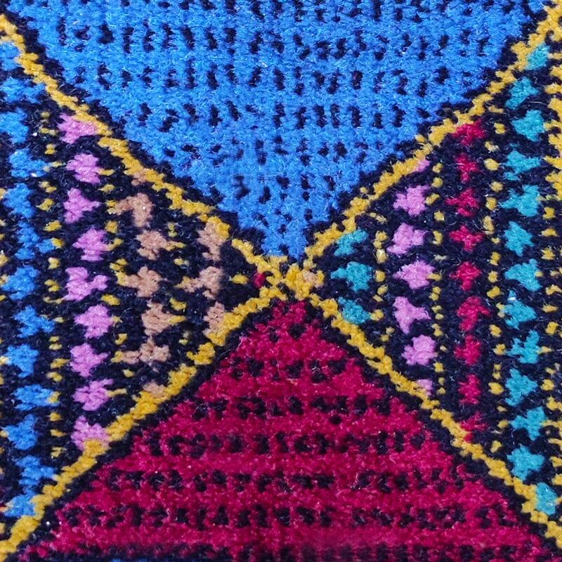 1980s Gorgeous Geometric Italian Woolen Rug by Missoni for T&J Vestor 5