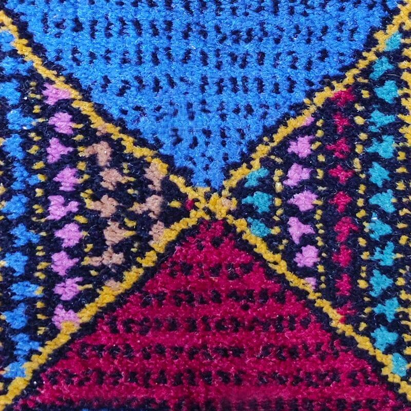 Magnifique tapis géométrique italien en laine Missoni pour T&J Vestor, années 1980 4
