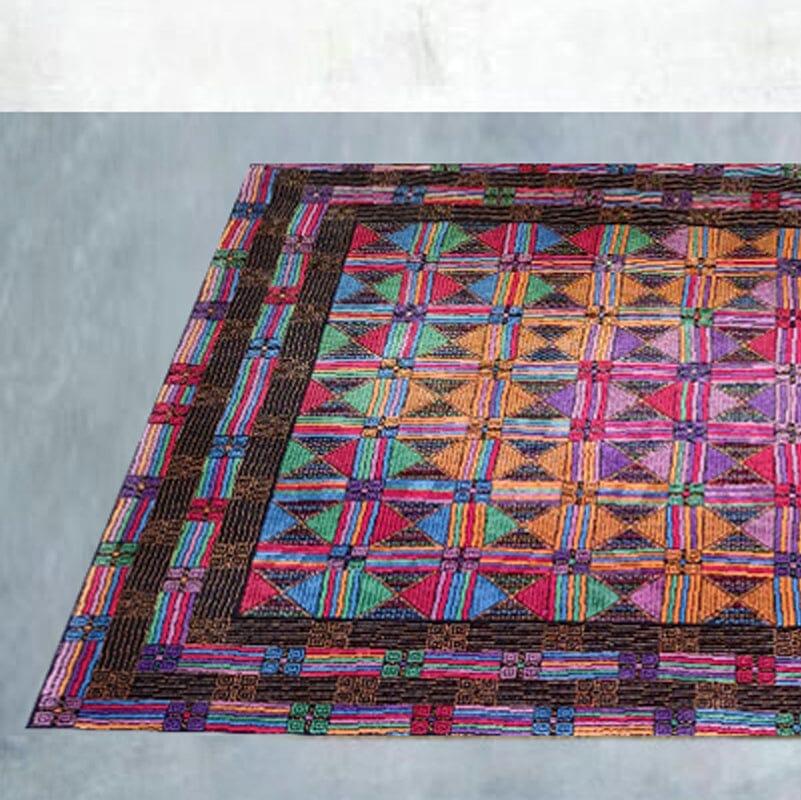 Magnifique tapis géométrique italien en laine Missoni pour T&J Vestor, années 1980 en vente 6