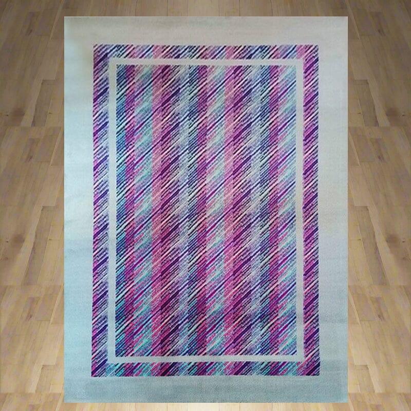 Magnifique tapis géométrique italien en laine Missoni pour T&J Vestor, années 1980 Excellent état - En vente à Milano, IT