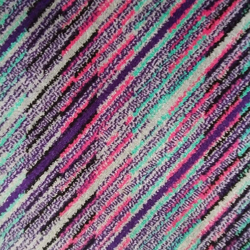 Fin du 20e siècle Magnifique tapis géométrique italien en laine Missoni pour T&J Vestor, années 1980 en vente