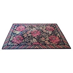 1980s Gorgeous Italian Woolen Rug by Ottavio Missoni for T&J Vestor