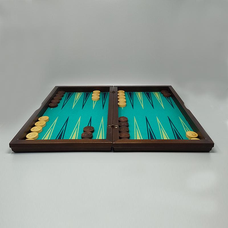 Late 20th Century 1980s Gorgeous Piero Fornasetti Backgammon in Excellent condition. Made in Italy For Sale