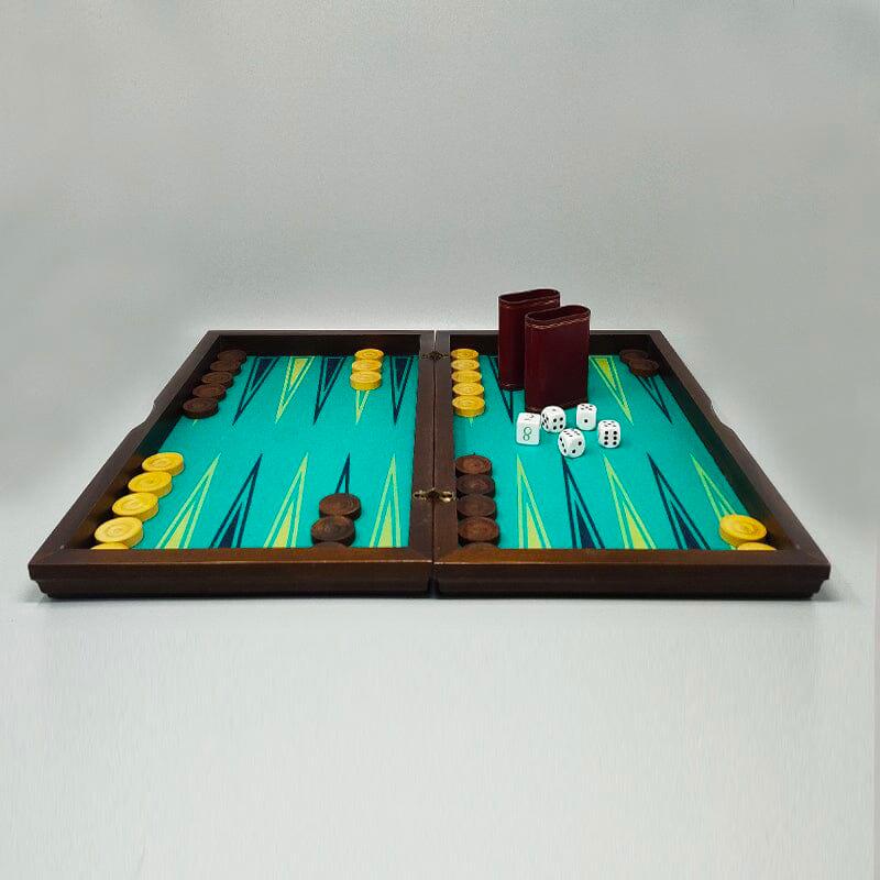 Late 20th Century 1980s Gorgeous Piero Fornasetti Backgammon in Excellent condition. Made in Italy For Sale
