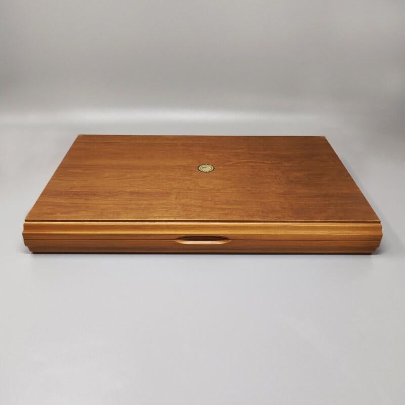 1980s Gorgeous Piero Fornasetti Backgammon in Excellent condition. Made in Italy en venta 2
