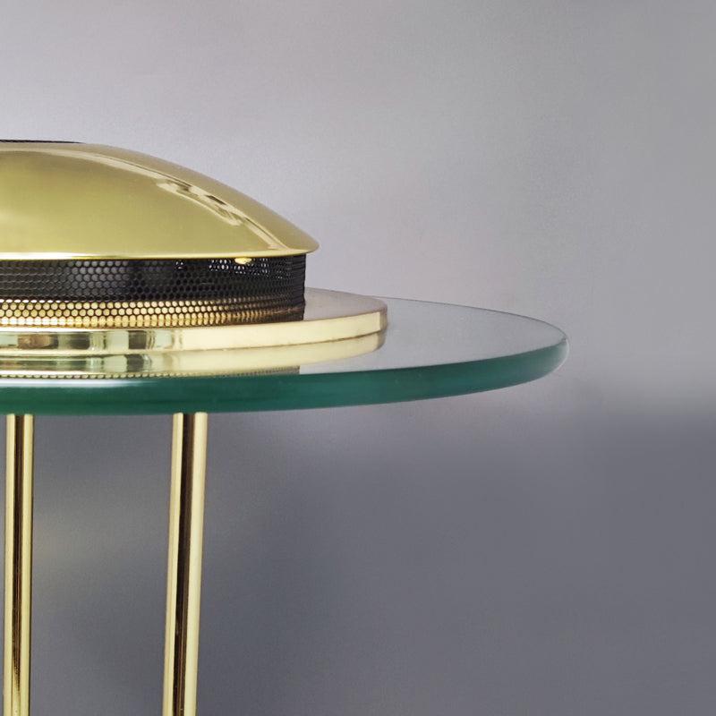 1980er Jahre Wunderschöne Robert Sonneman „Saturn“-Tischlampe für Gerorge Kovacs im Angebot 3