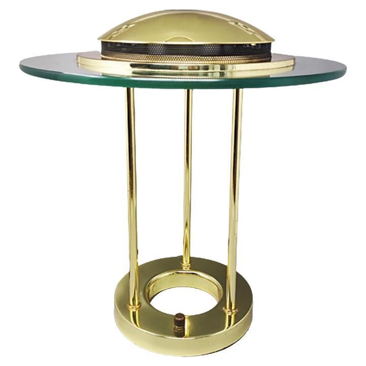 1980s Gorgeous Robert Sonneman "Saturn" Table Lamp for Gerorge Kovacs For Sale
